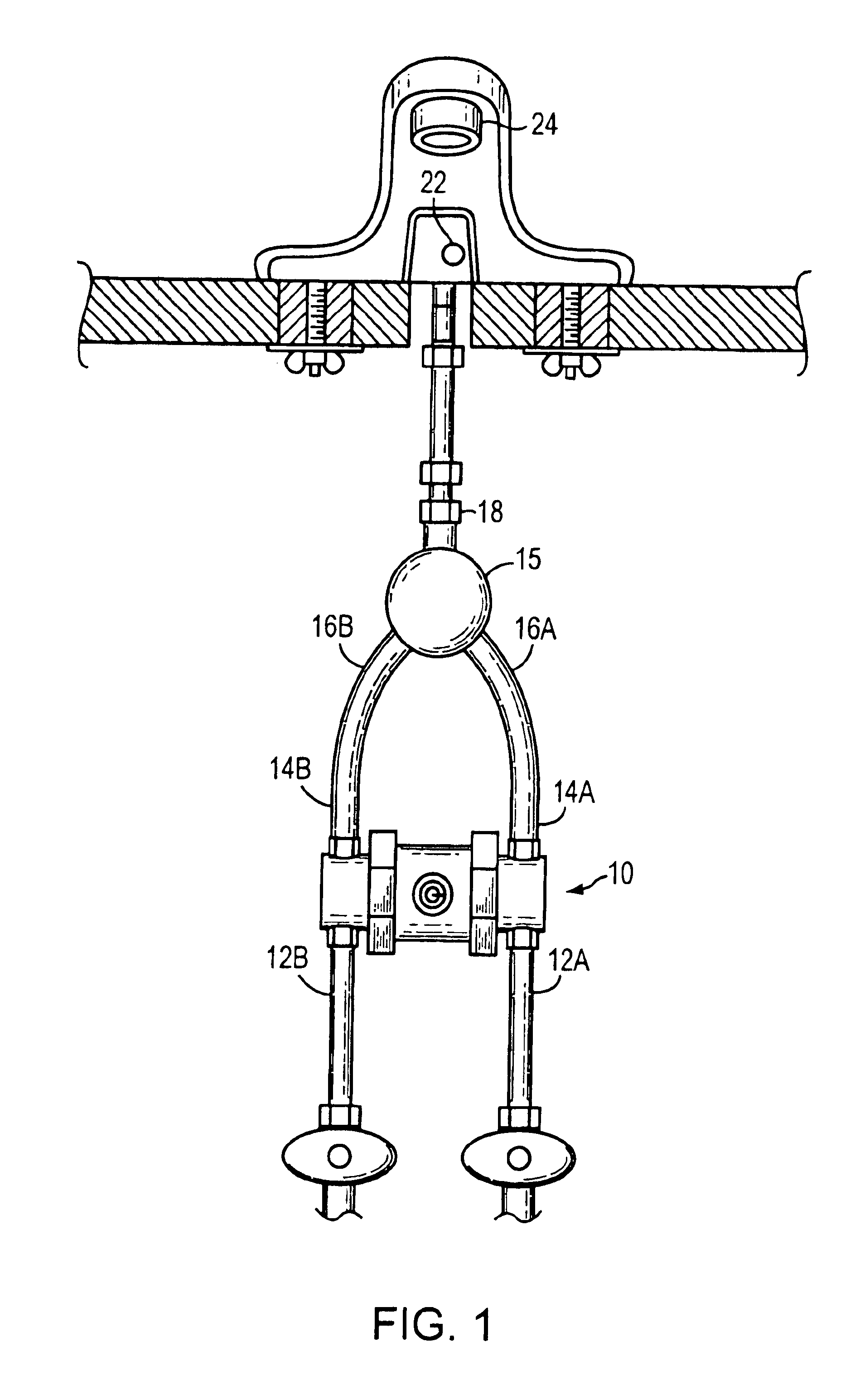 Device and method for operating at least two valves
