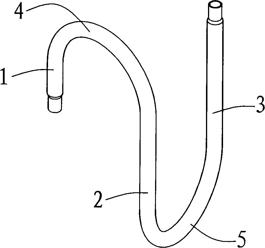 Piping for air conditioner outdoor machine