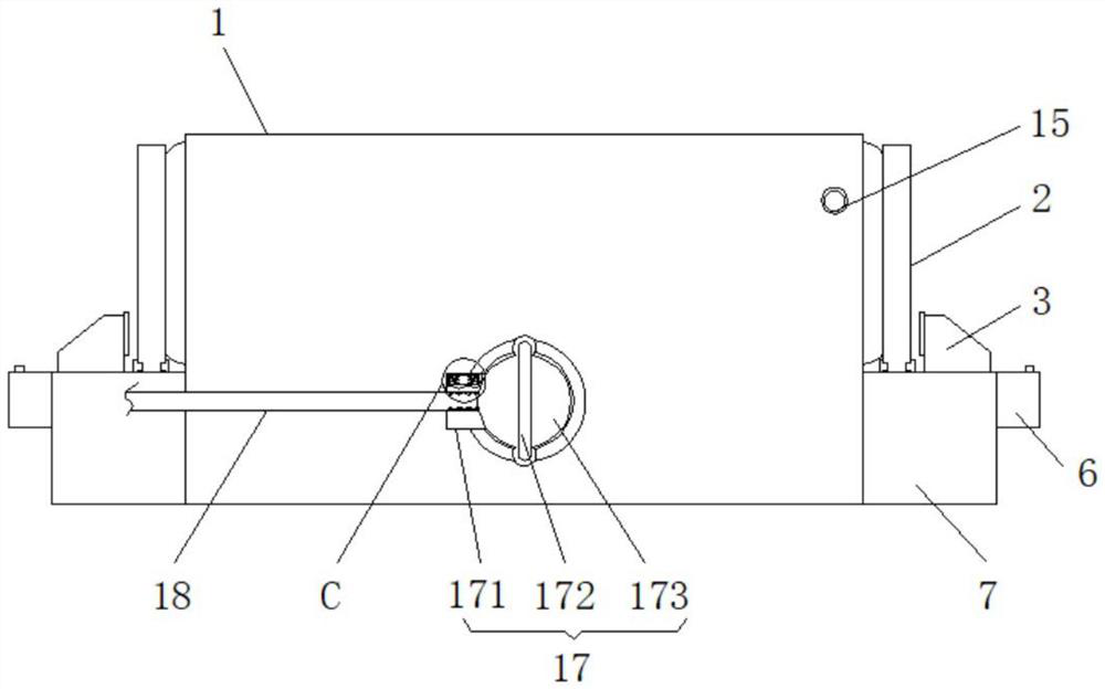 Control instrument with wire guide structure