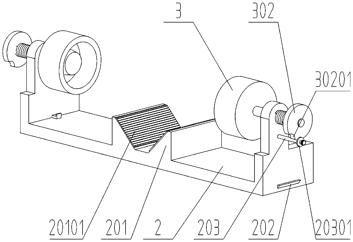 Mobile transportation tool used after processing of automobile steering gears