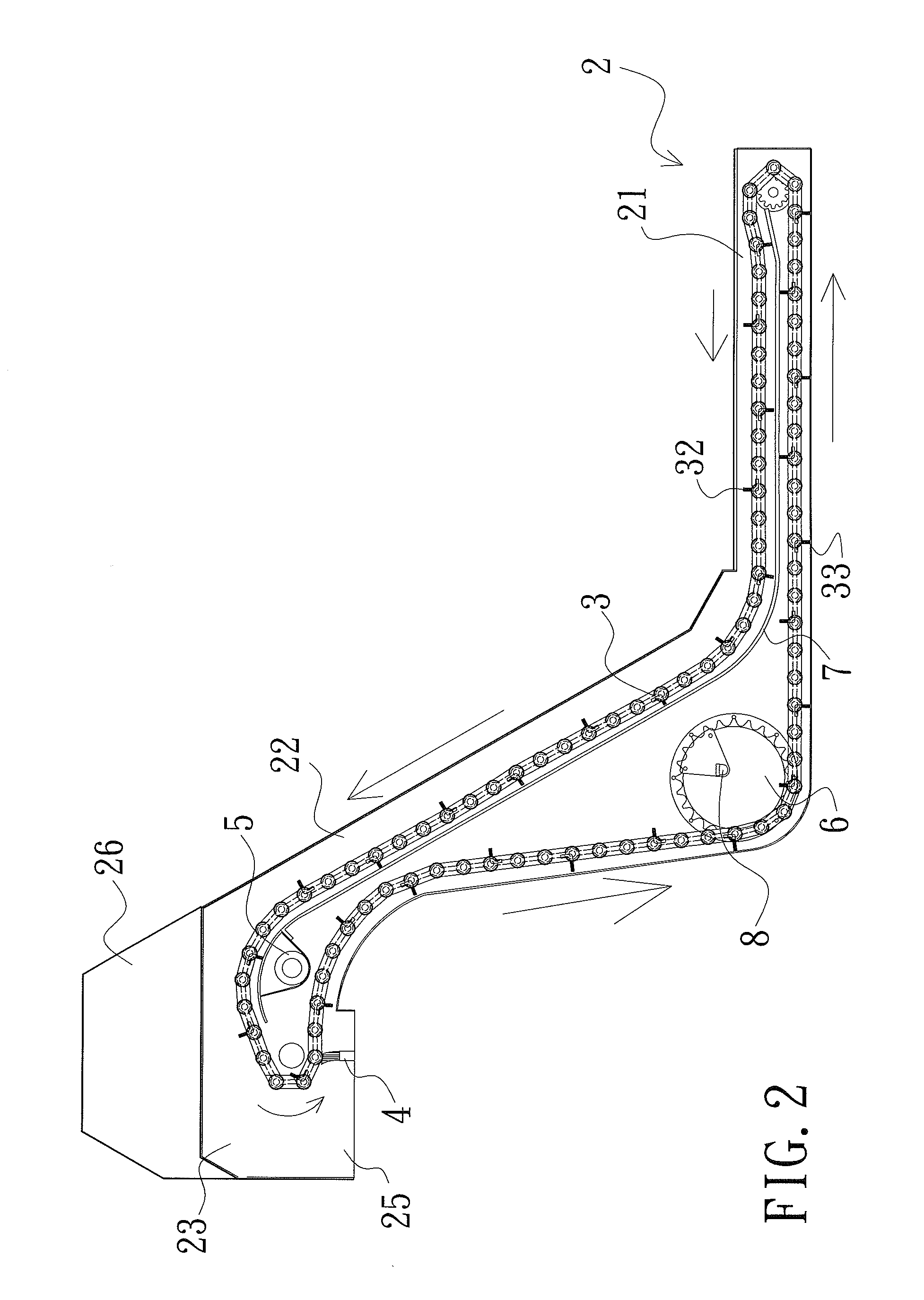 Rolling Chip Conveyor