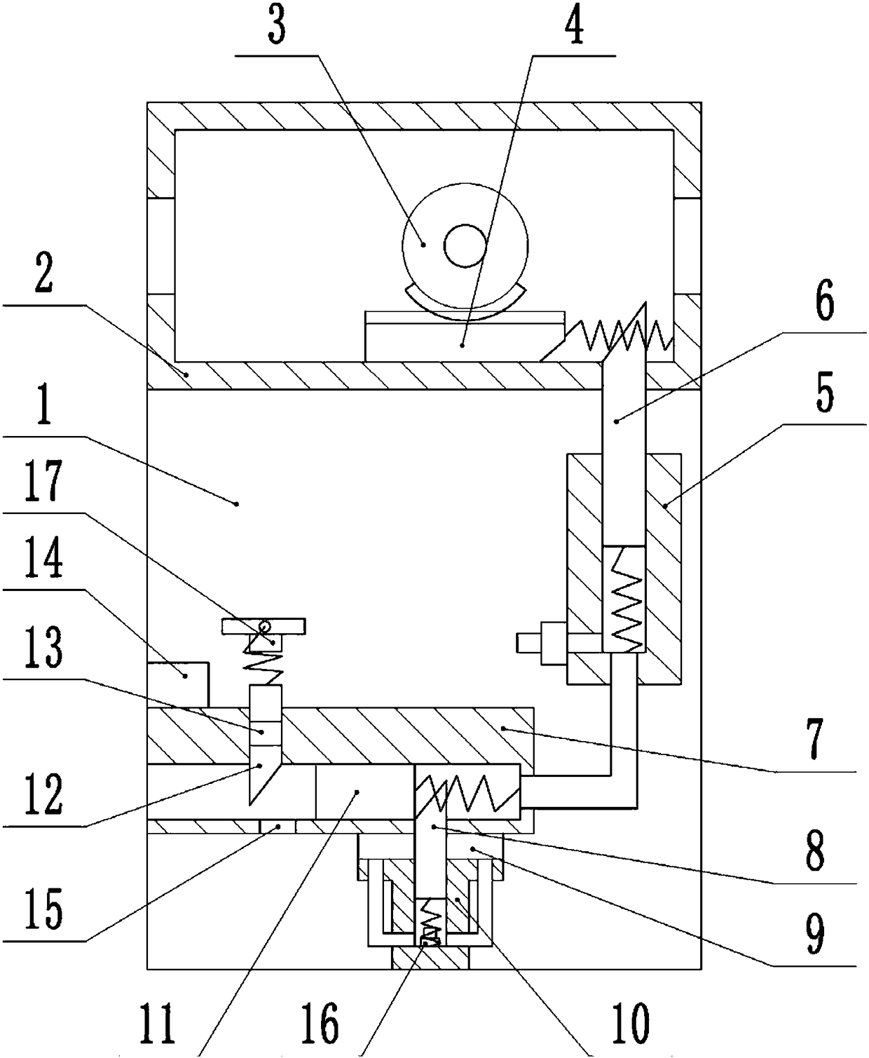 Air monitoring and early warning device in pig house