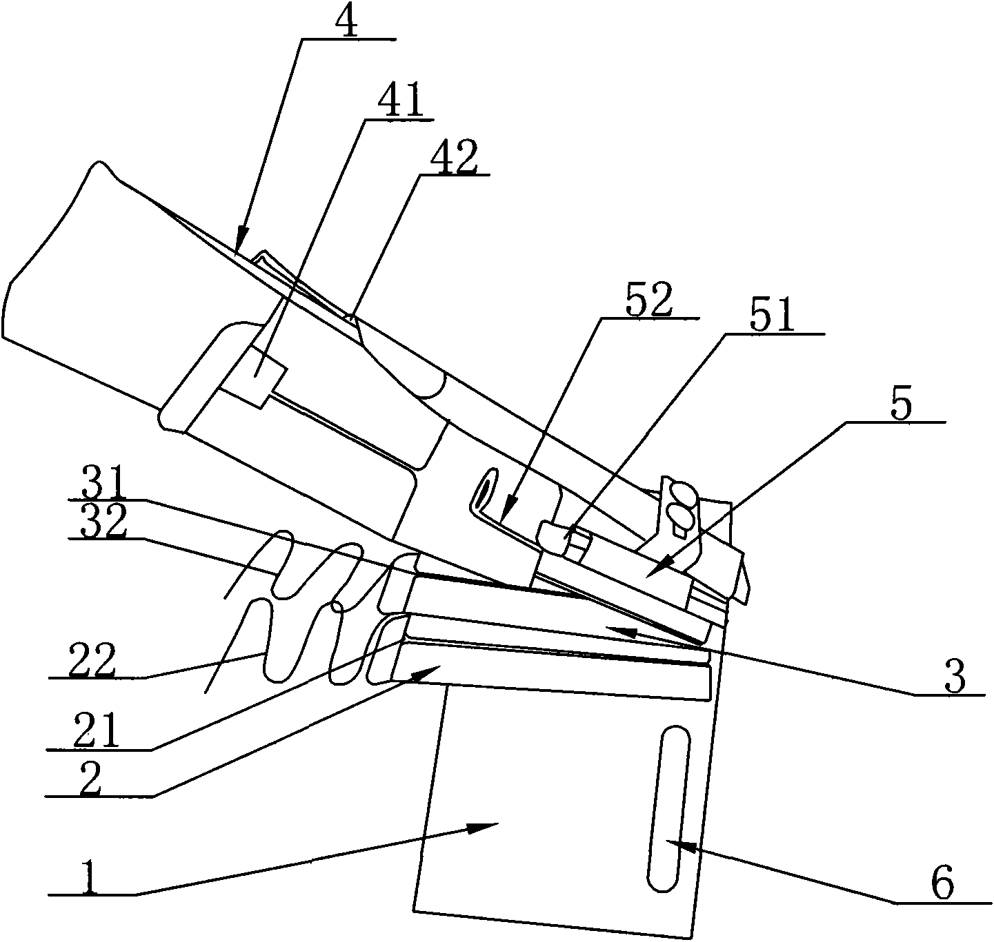 Folding clamp for suit pant belt