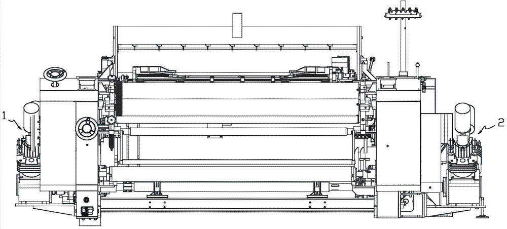 An energy-saving air-jet loom