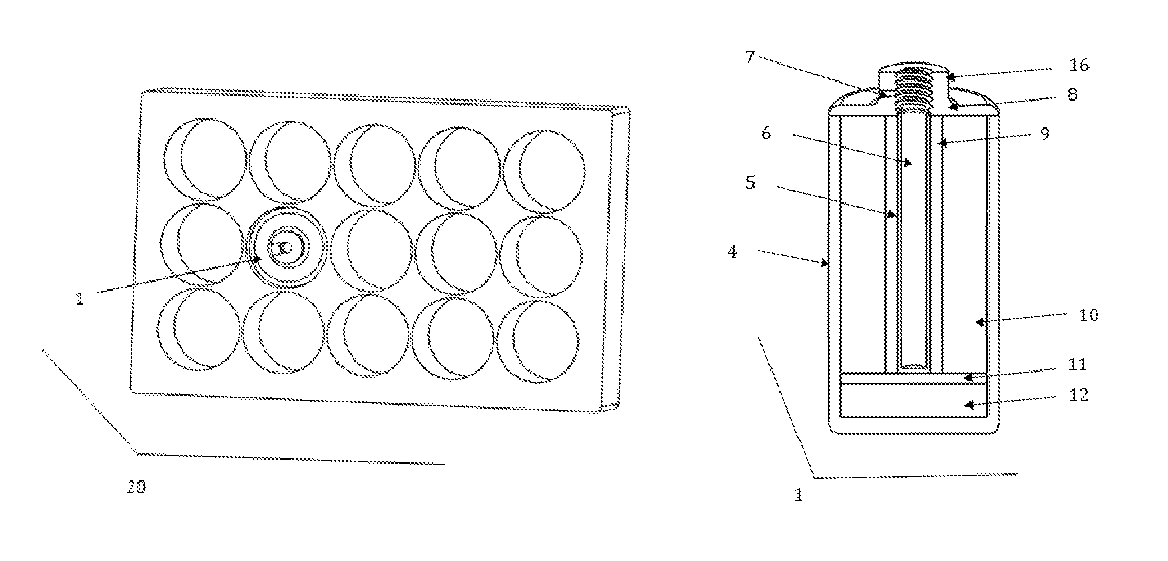 Foam explosive containers