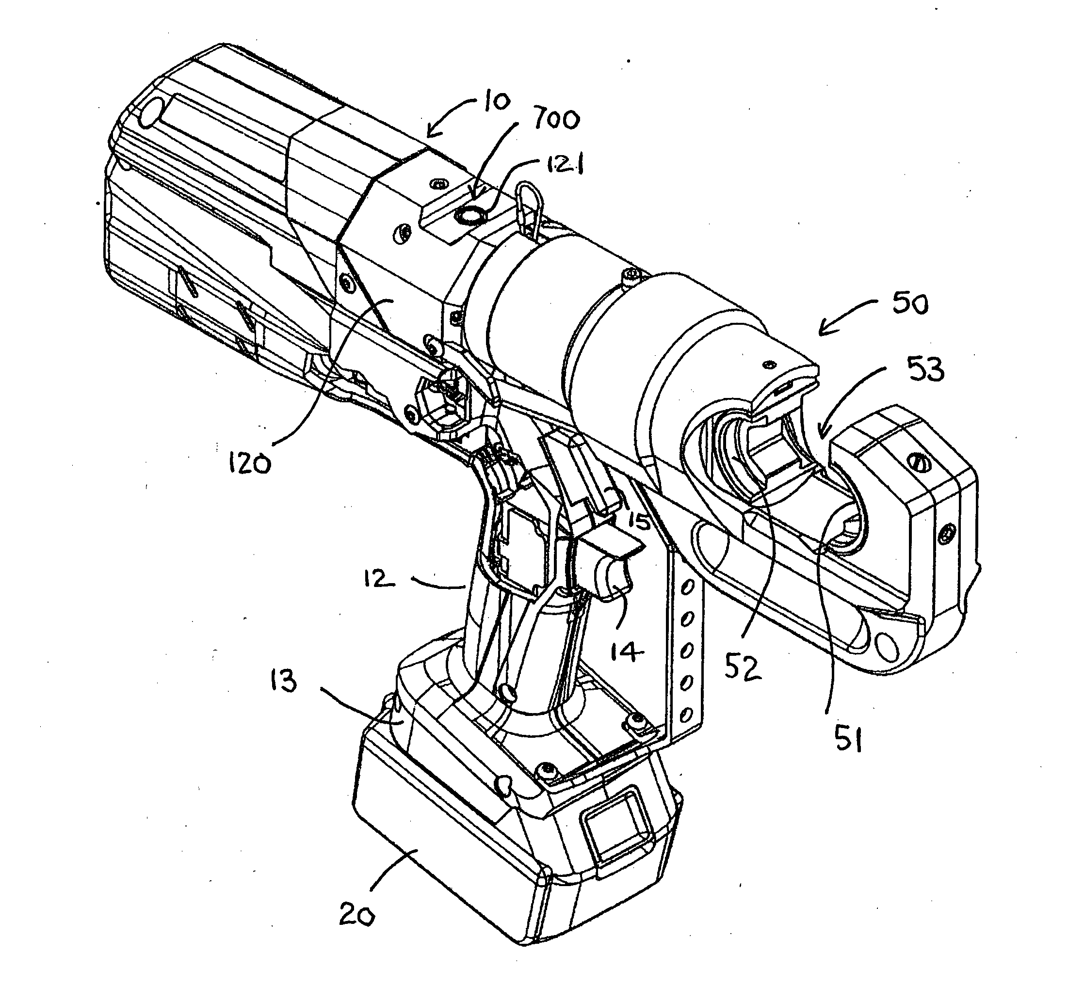 Hydraulically actuated tool and valve assembly therefor