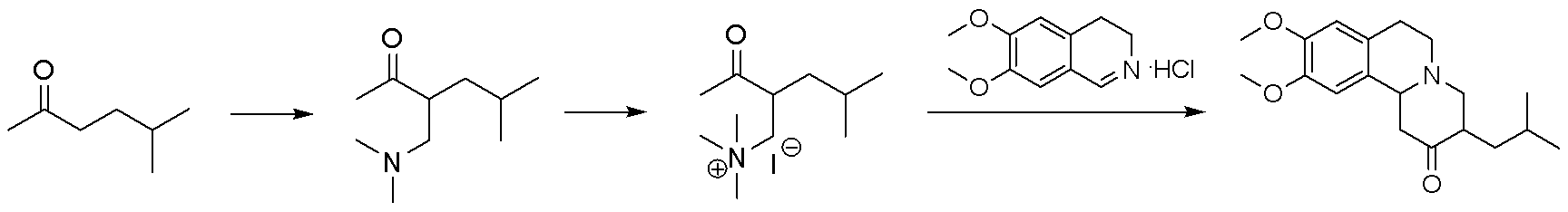 Method for synthesizing tetrabenazine