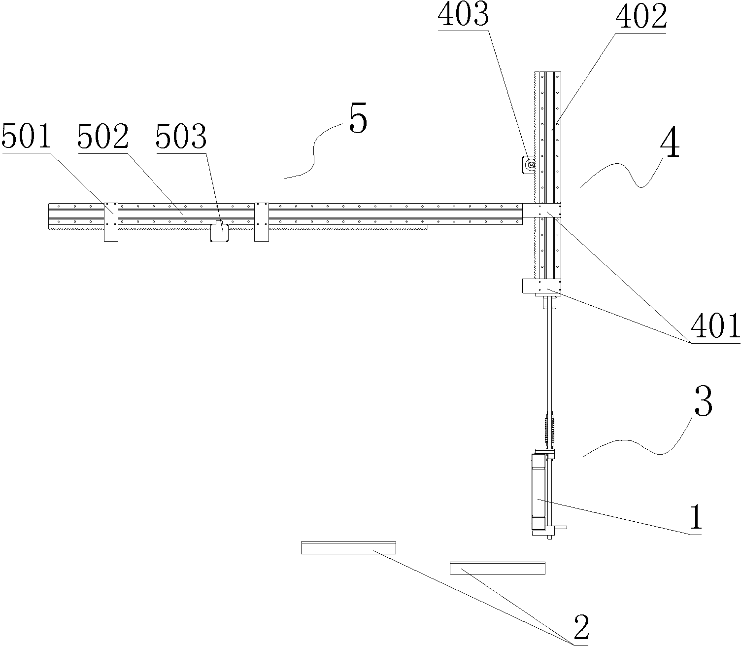 Lithium battery clamping and transportation device and lithium battery production line