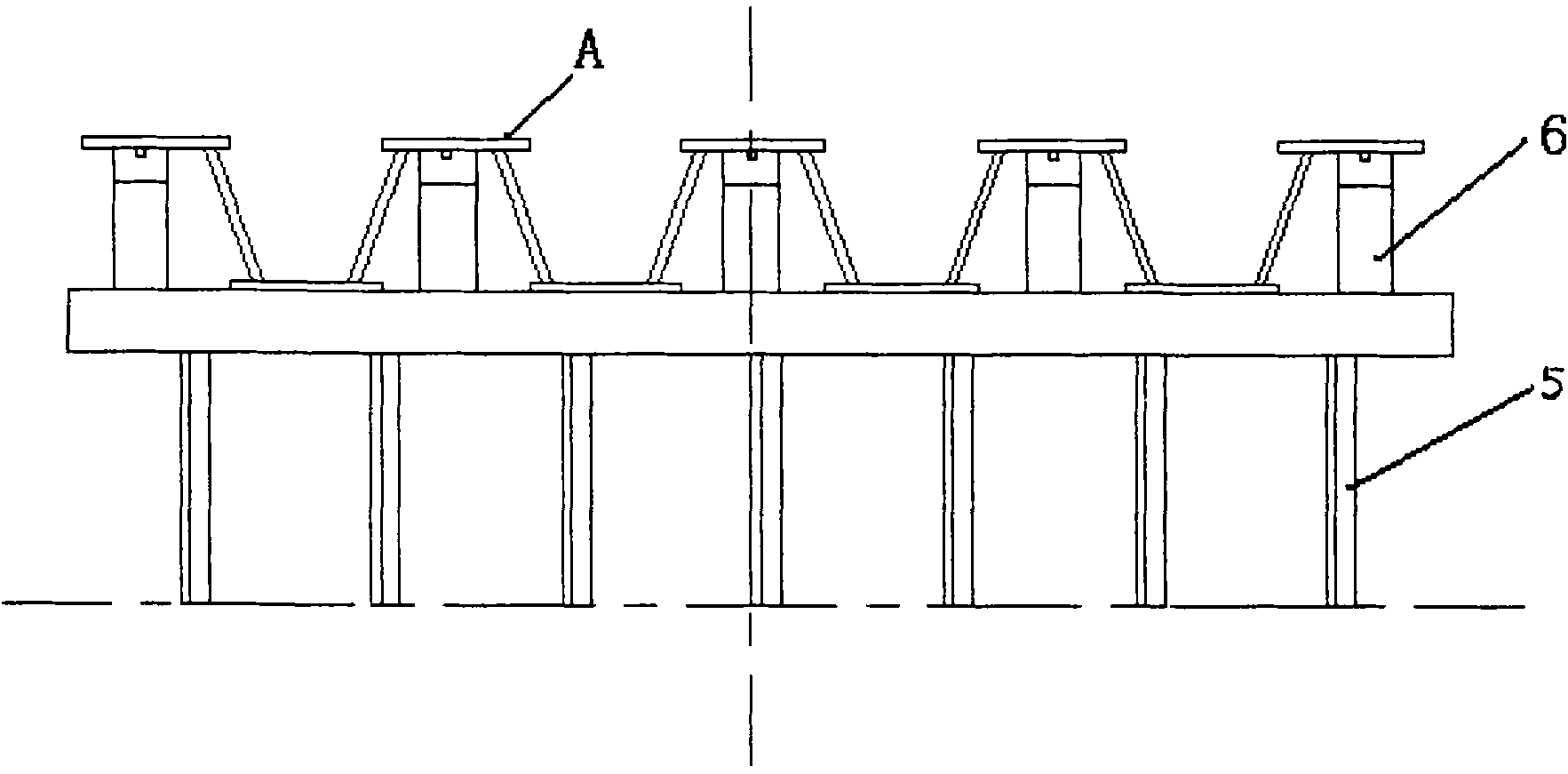 Method for manufacturing grooved isolated cabin of ship