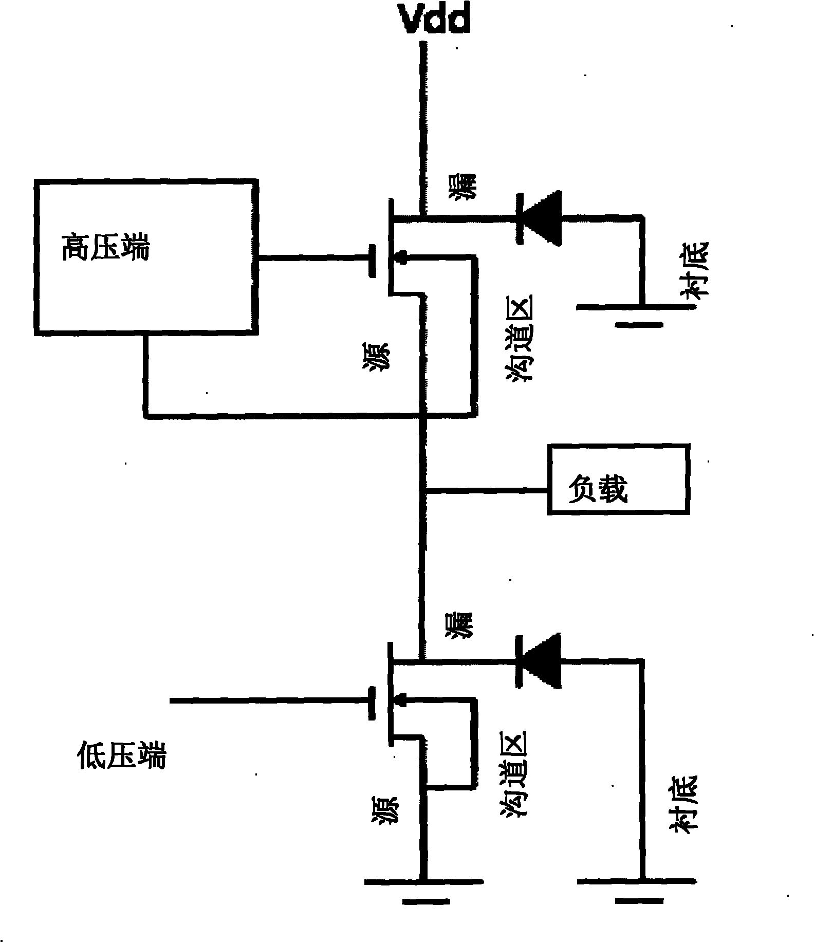 High-voltage insulation type LDNMOS (laterally diffused metal oxide semiconductor) device and manufacture method thereof