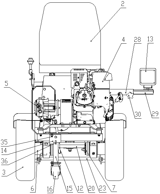 Scribing machine booster with illuminating function