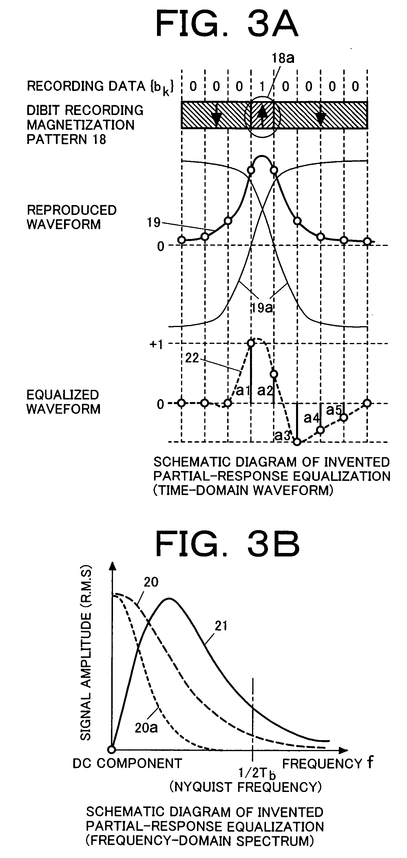 Device and signal processing circuit for magnetic recording, magnetic recording apparatus