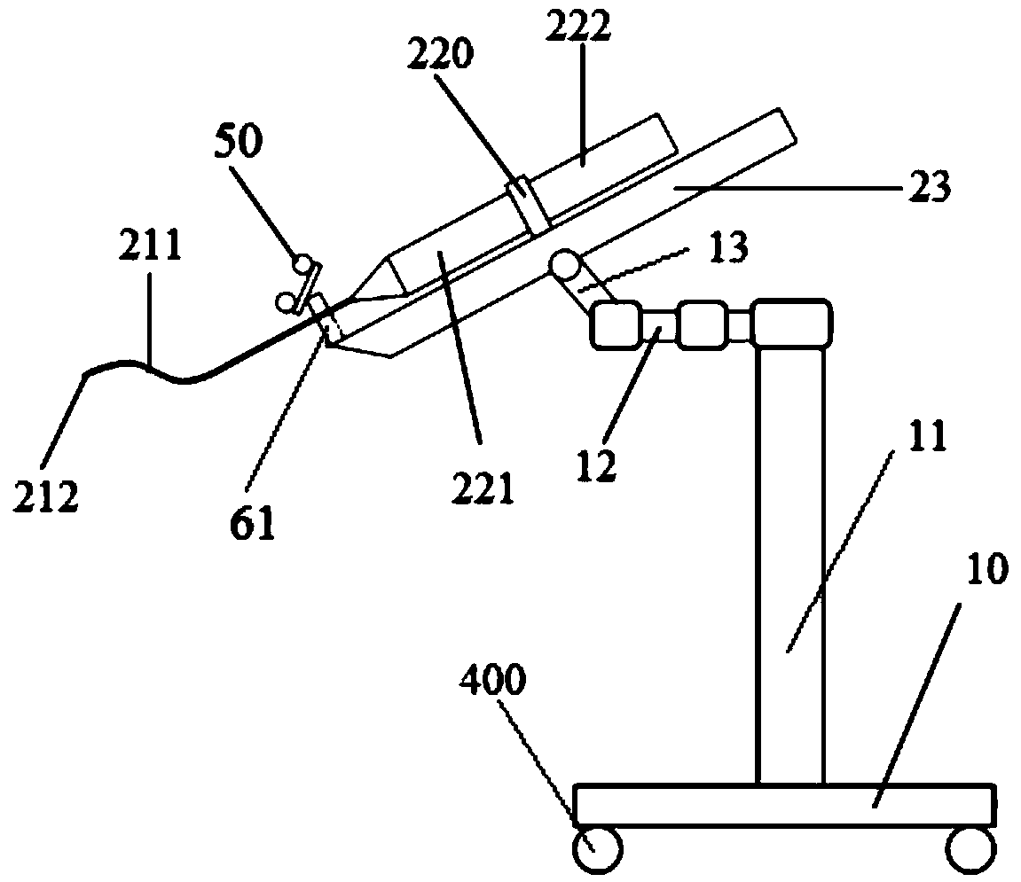 Porous minimally-invasive robot system based on flexible operation arms and using method thereof