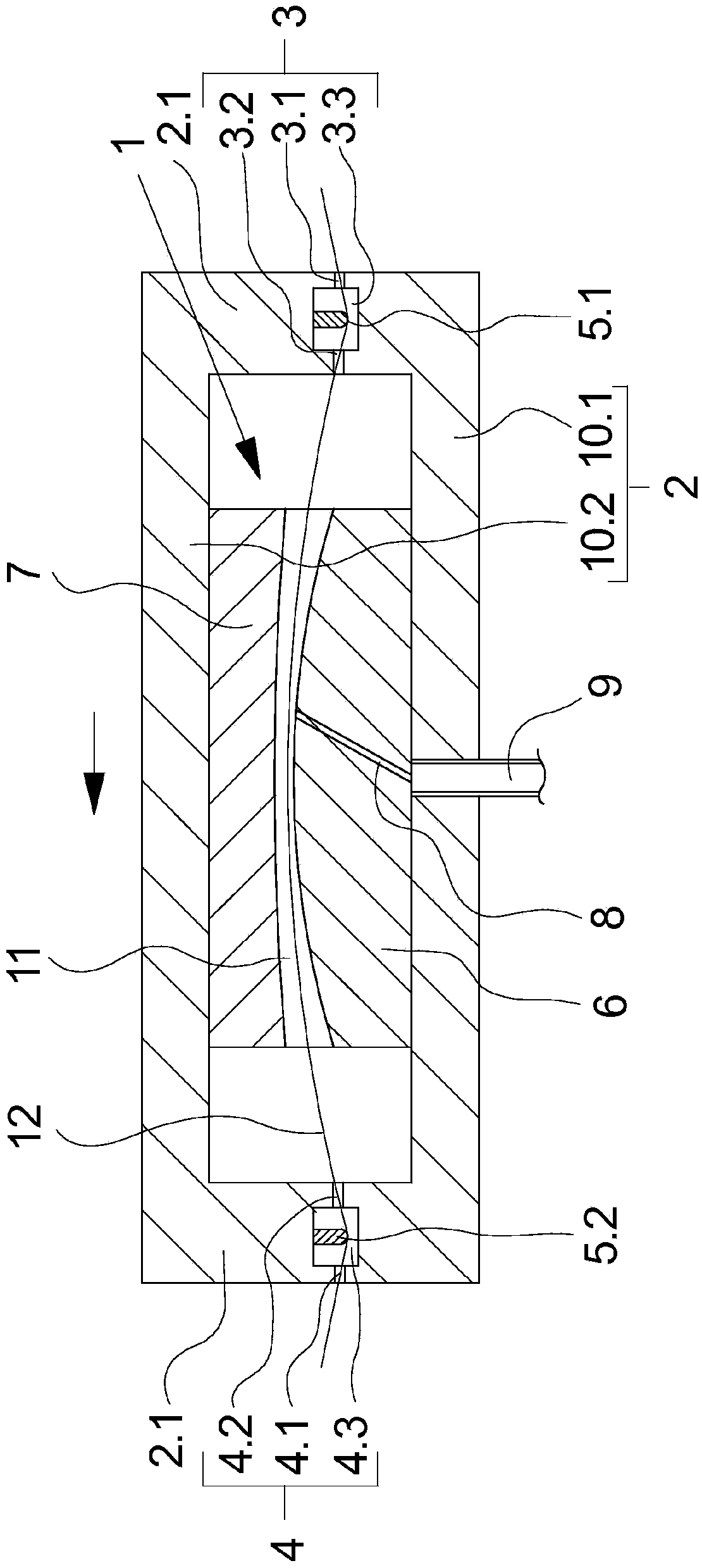 Equipment for processing filaments