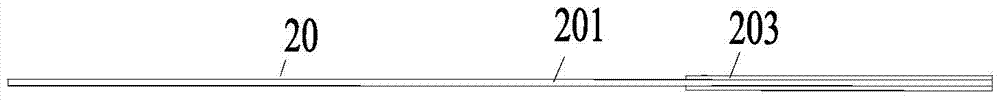 Processing method and circuit board of gold finger with suspended structure