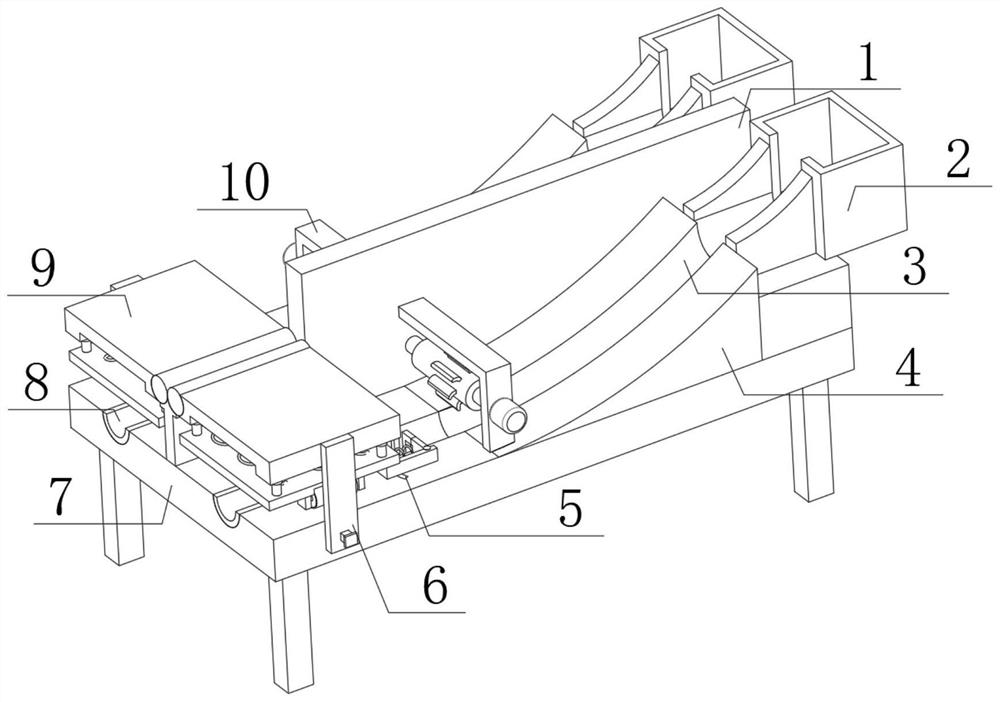 End cover tapping device for end cover lithium battery production