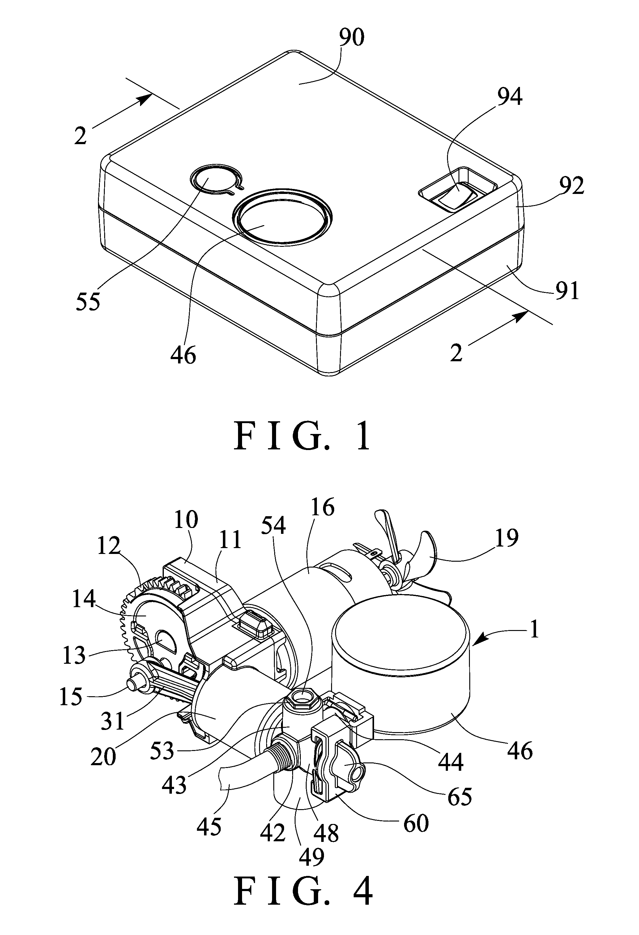 Air compressor having buffering compartment