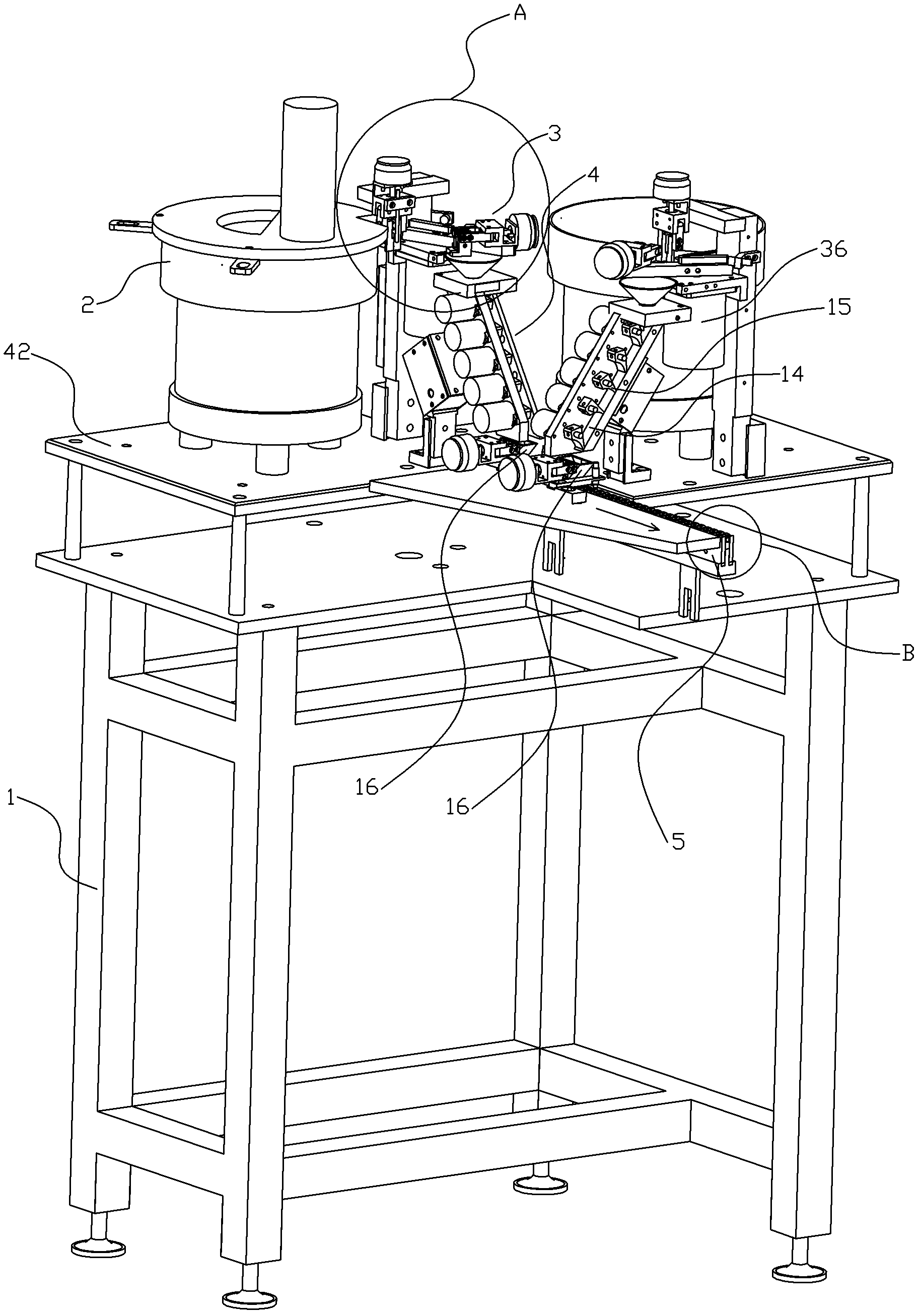 Automatic filament charging machine