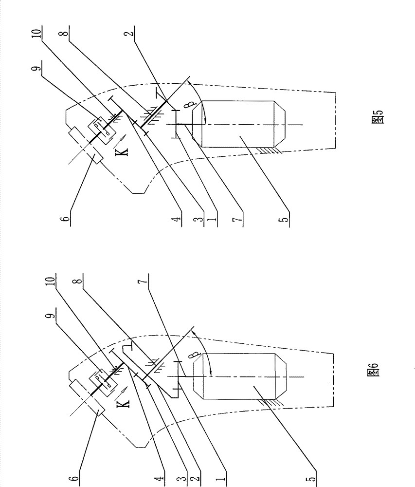 Gear drive mechanism of rotating shaver