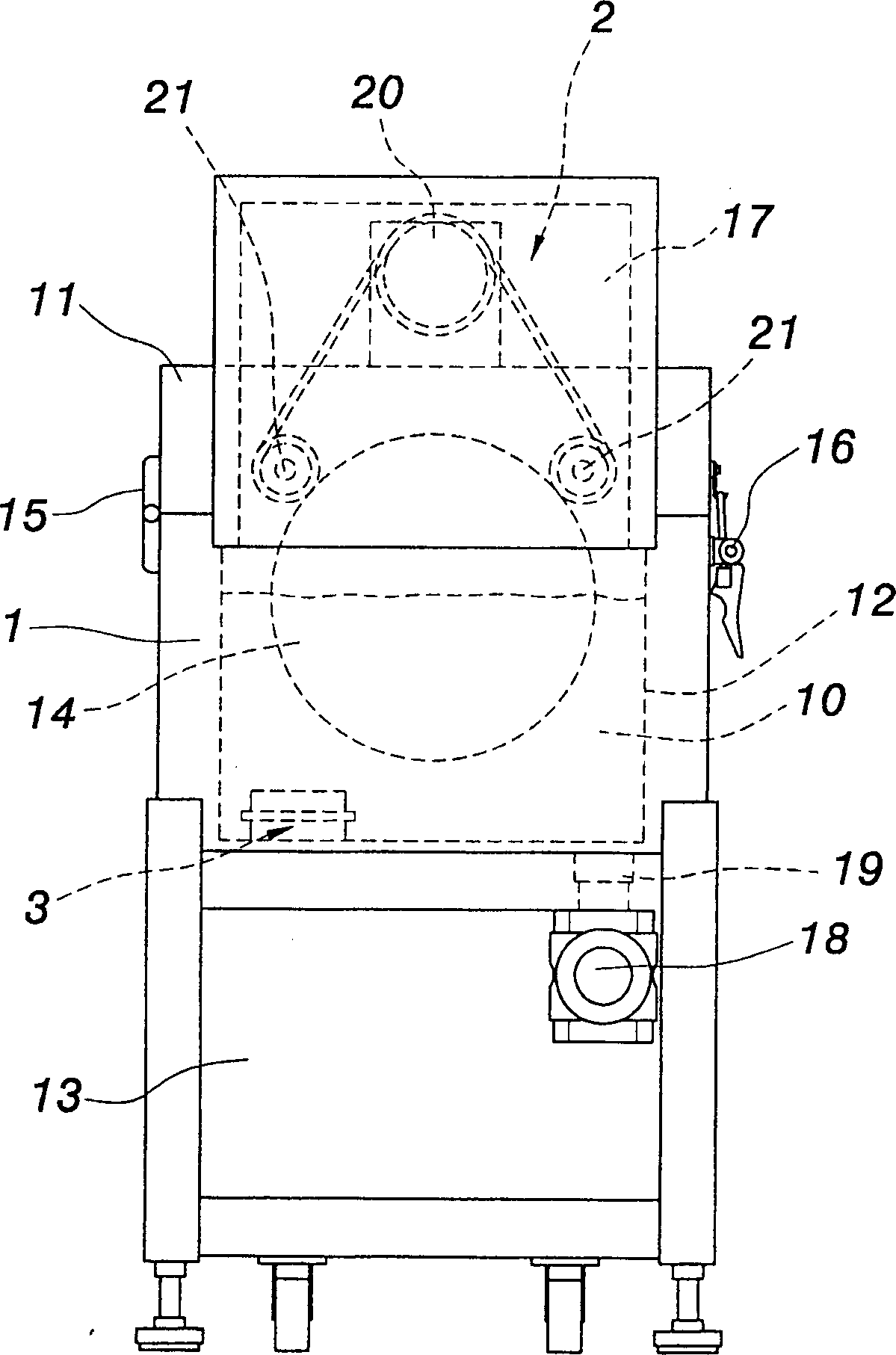 Ultrasonic vibration bottle-rolling device