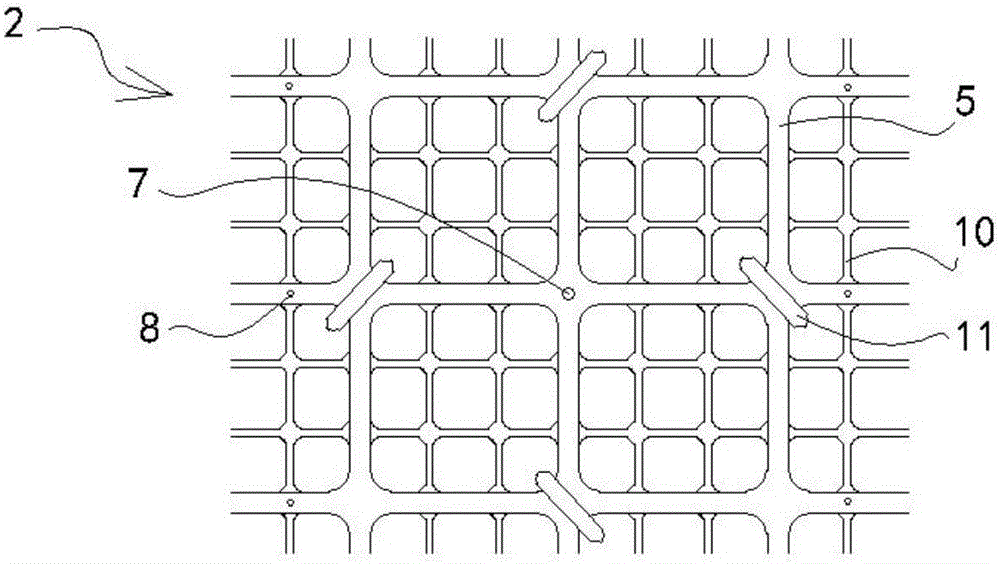 High-polymer grouting reinforcement anti-settlement widened roadbed