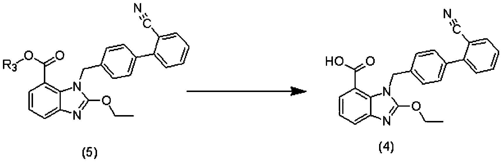 Synthesis method for azilsartan medoxomil or salt thereof, intermediate of azilsartan medoxomil or salt thereof and synthesis method for intermediate