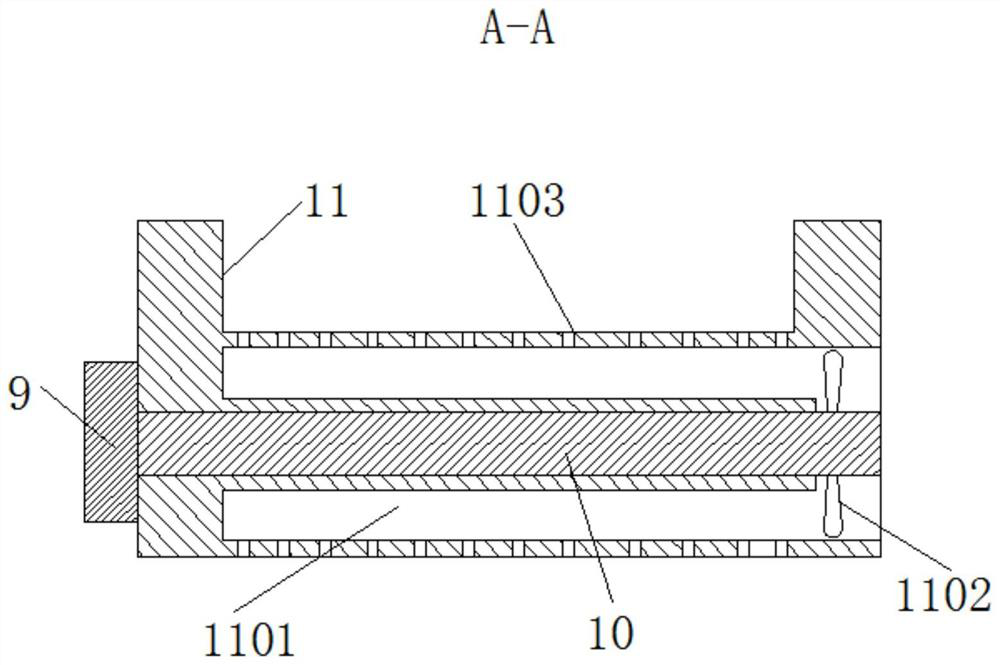 A printing fuzz removal device using the principle of opposite-sex attraction of electrodes