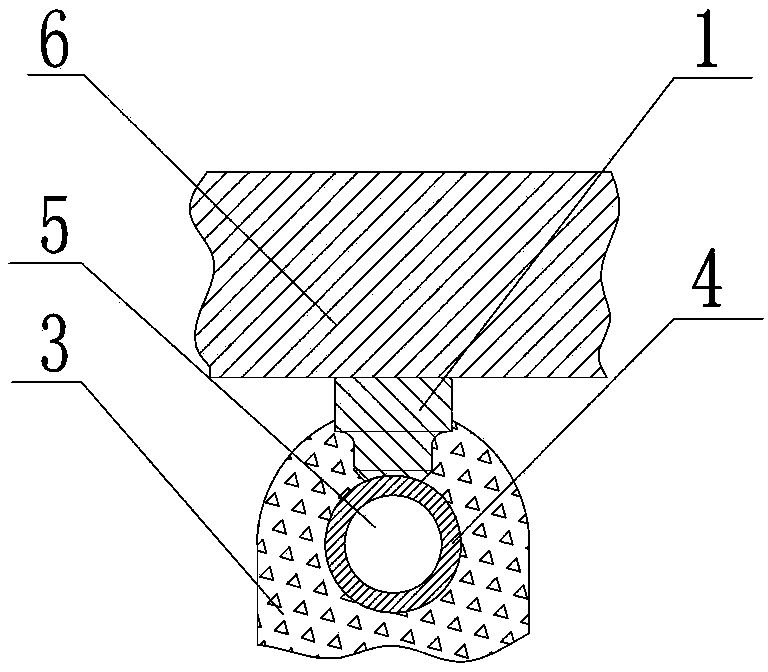 Method for decreasing walking beam heating furnace steel billet water beam black mark