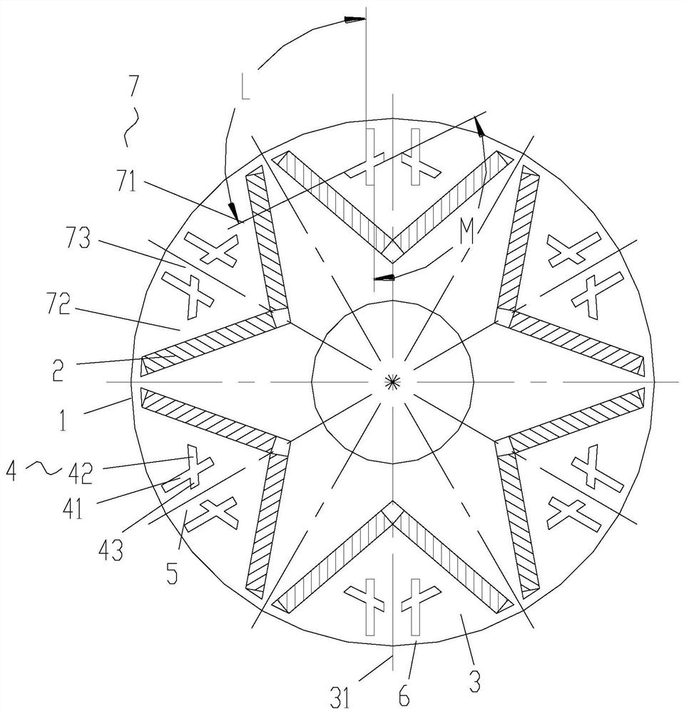 Rotor structure, motor and compressor