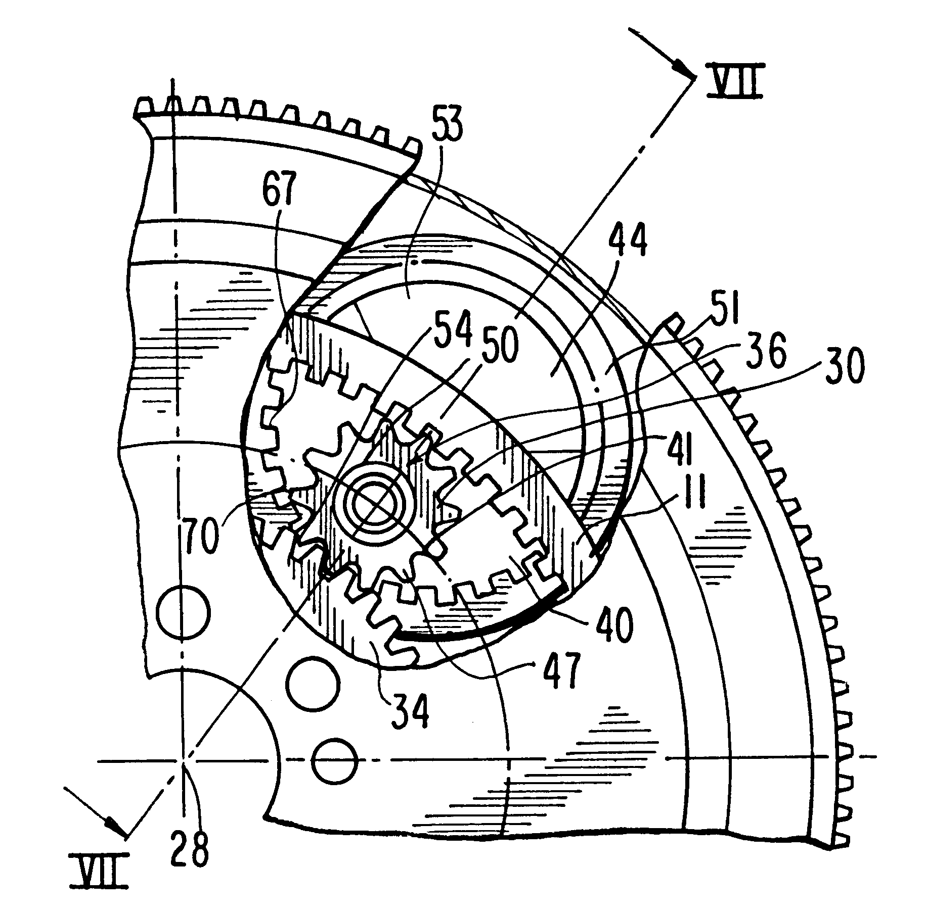 Torsional vibration damper with movable masses