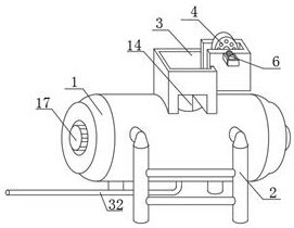 Stamping type pulper for ore pulp treatment