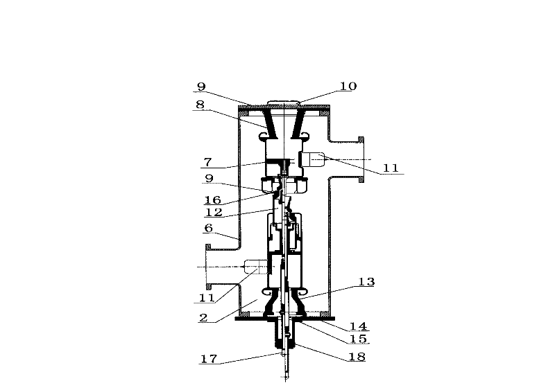 A circuit breaker of a gas intensive trimer mechanical linkage