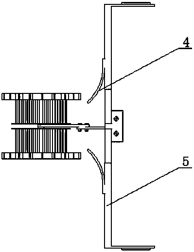 A field waste film removal machine