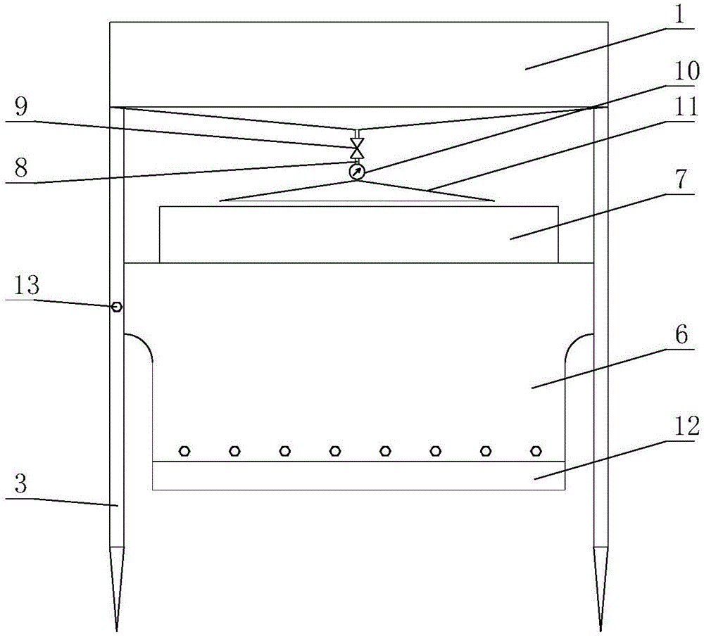 Portable instrument for measuring bending strength of soil crust