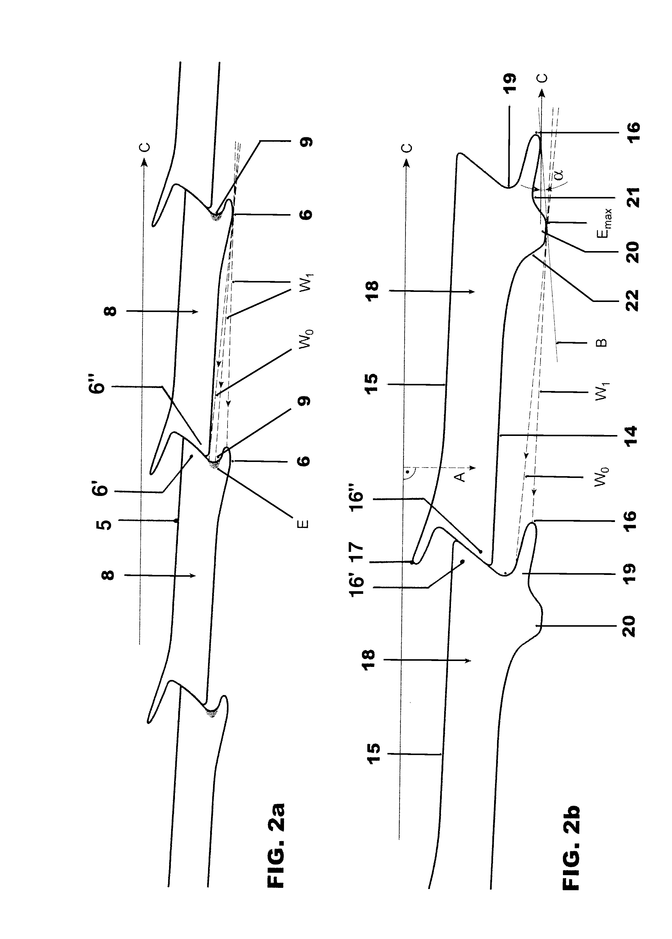 Blade row for the final stage of a steam turbine