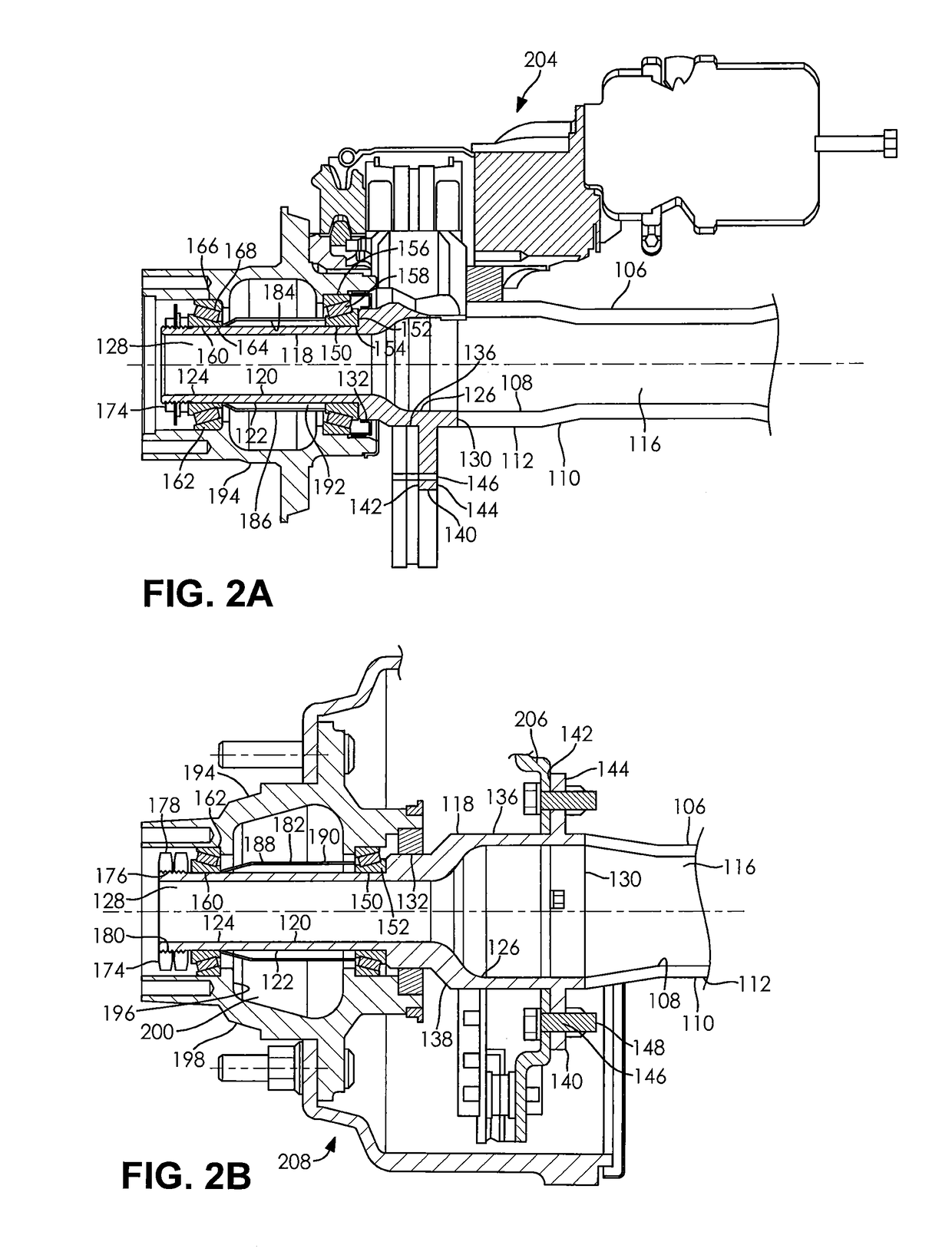 Vehicle Spindle And A Method Of Attaching The Spindle to A Portion Of An Axle Housing