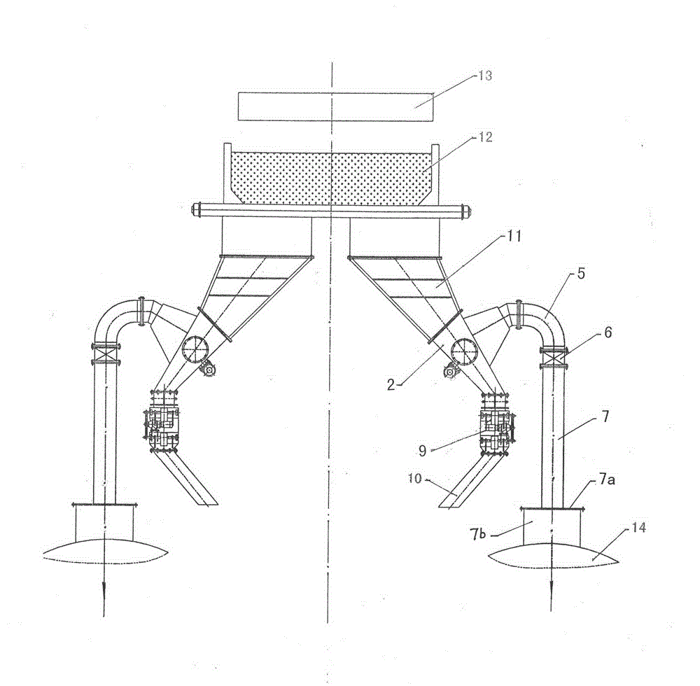 Negative micropressure ignition system for sintering machine bellows