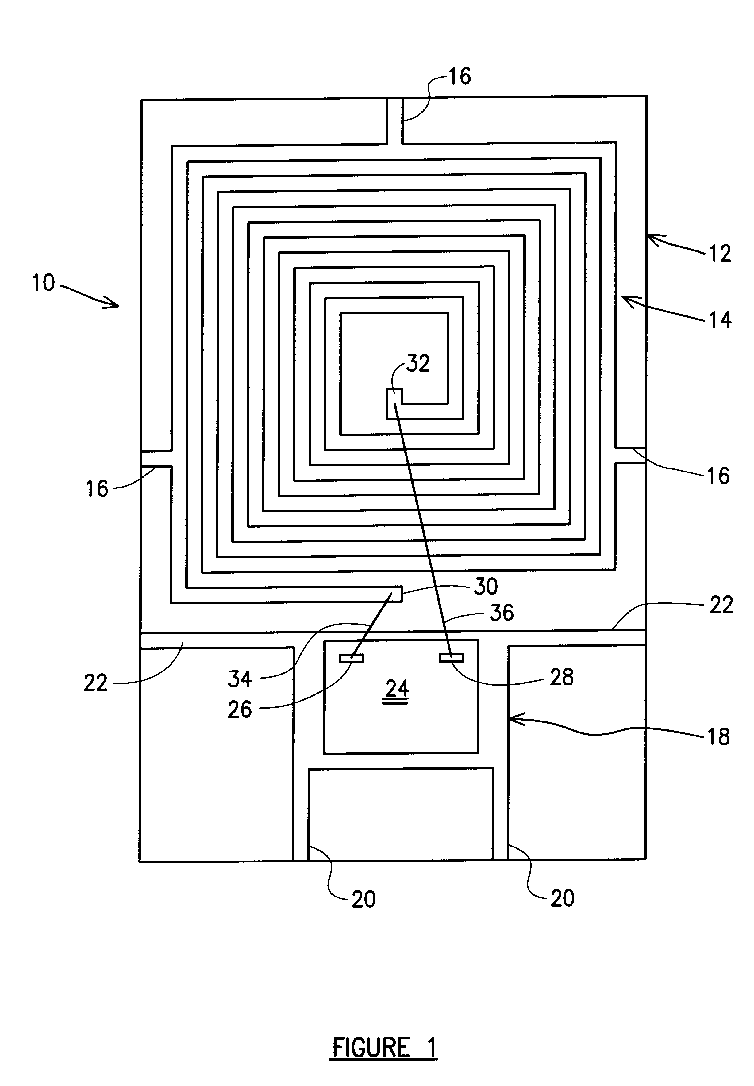 Combination inductive coil and integrated circuit semiconductor chip in a single lead frame package and method therefor