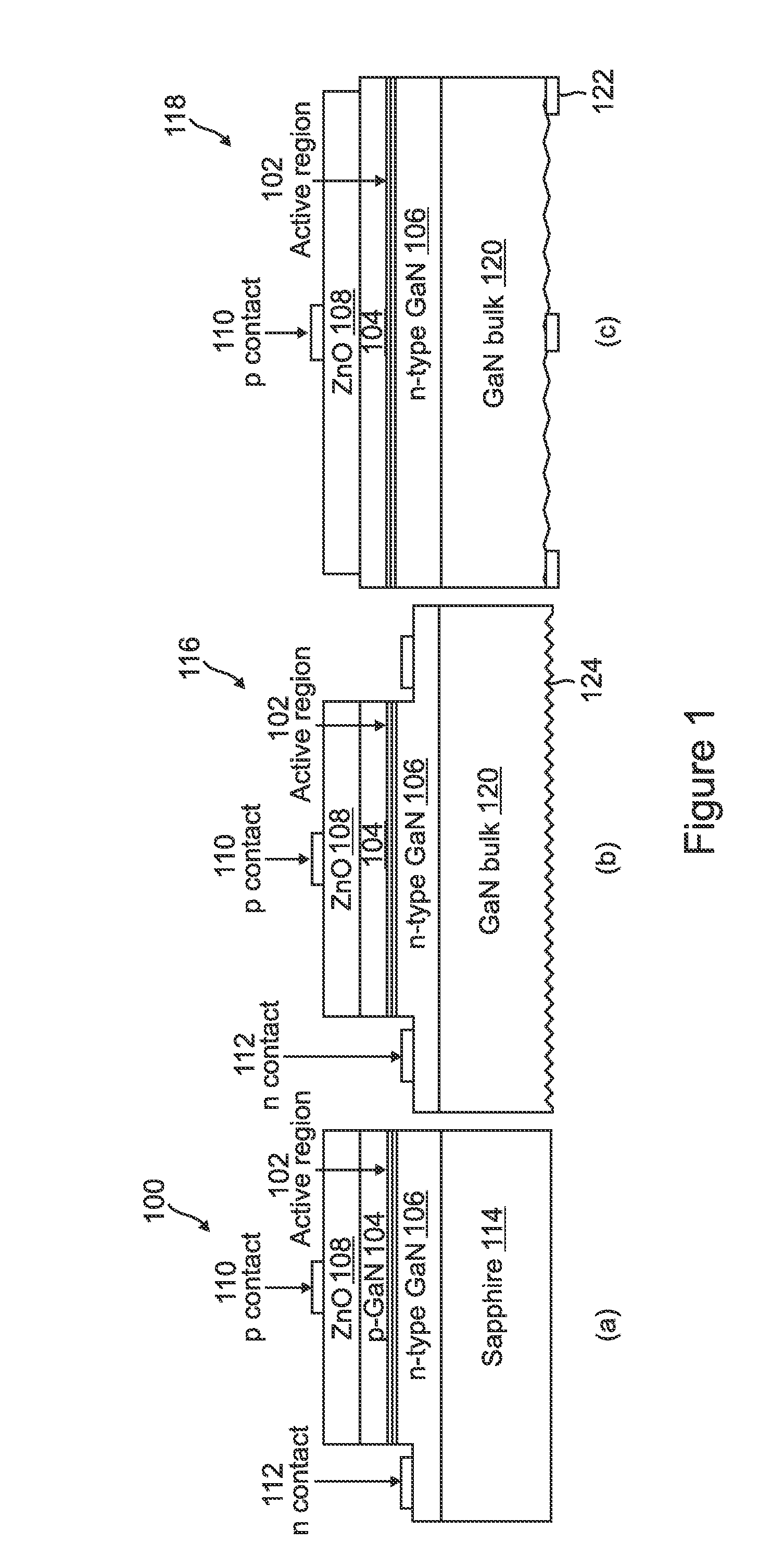 Light emitting diodes with zinc oxide current spreading and light extraction layers deposited from low temperature aqueous solution