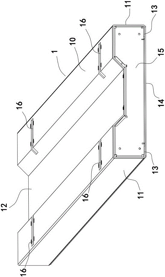 Photo machine pad type platform support structure and manufacturing method thereof