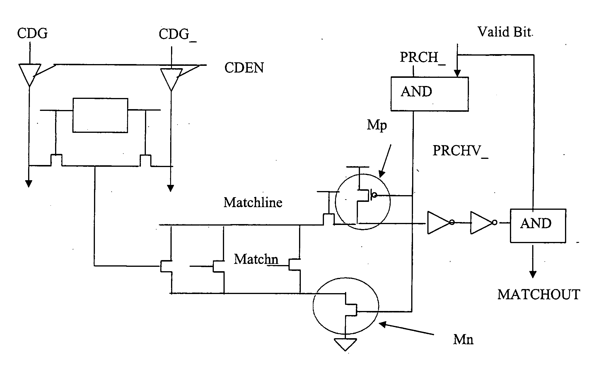 Low power content addressable memory system and method