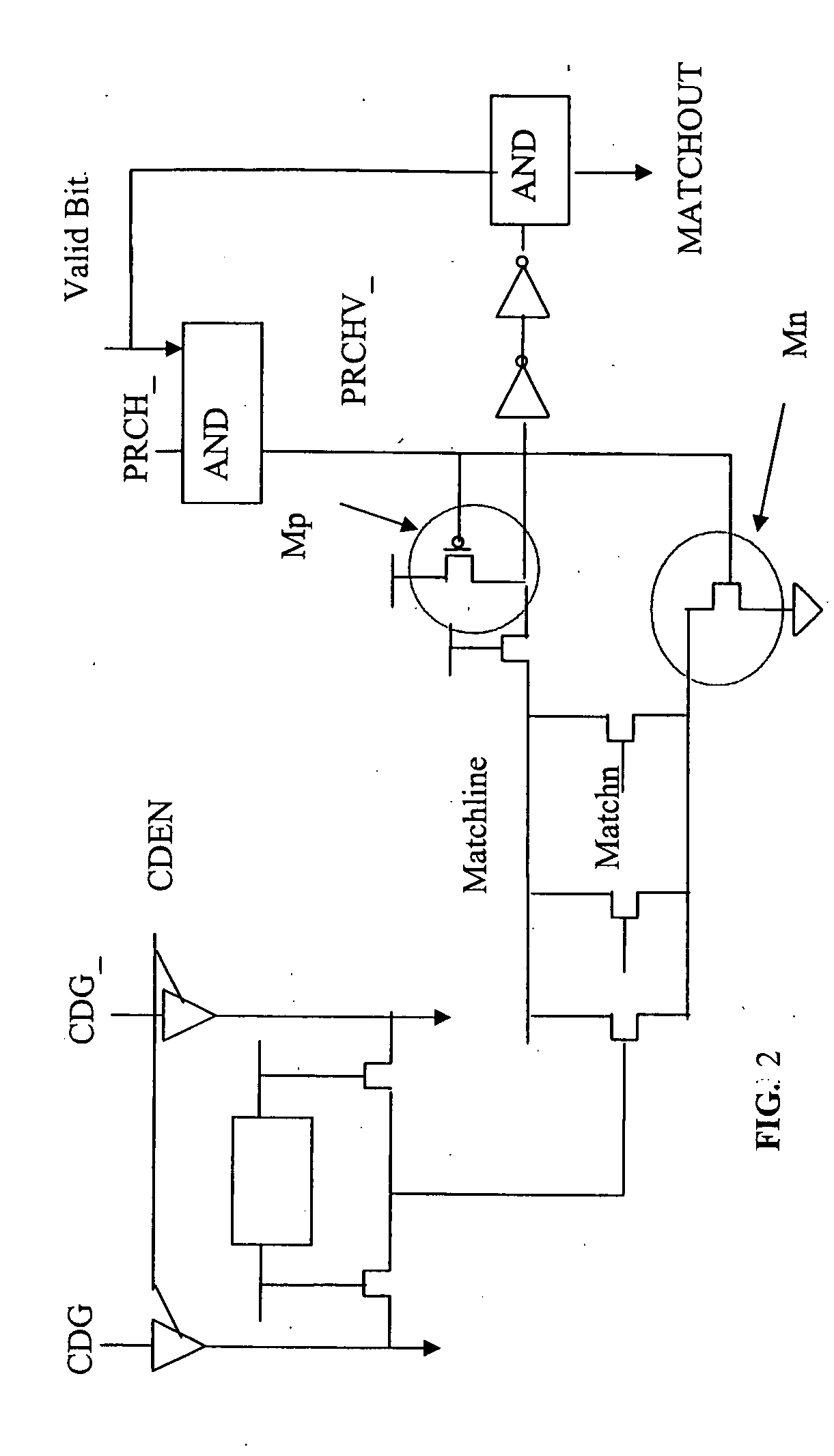 Low power content addressable memory system and method