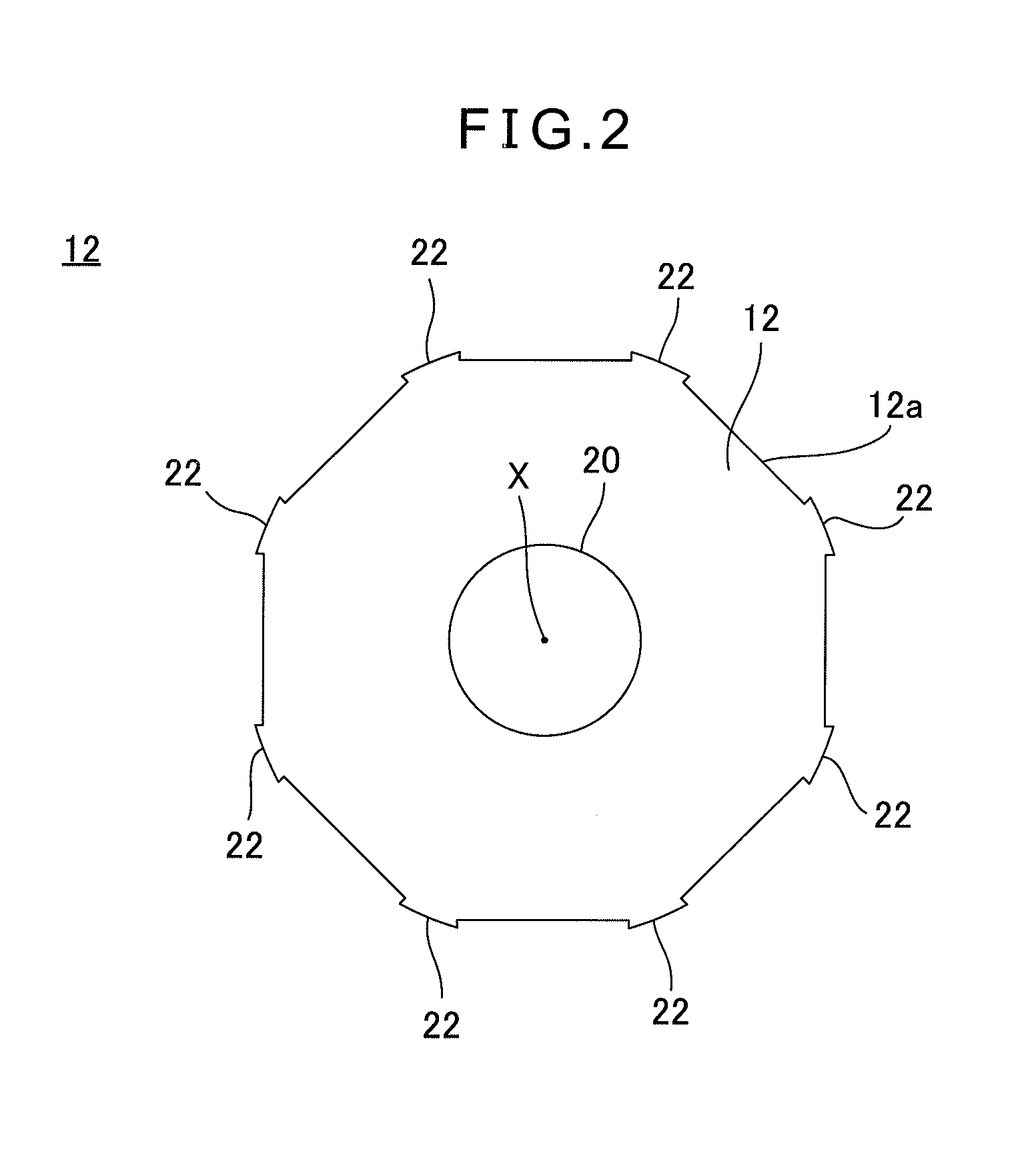 Rotor of electric motor having structure for attaching magnet securely to outer circumferential surface of rotor core and manufacturing method thereof