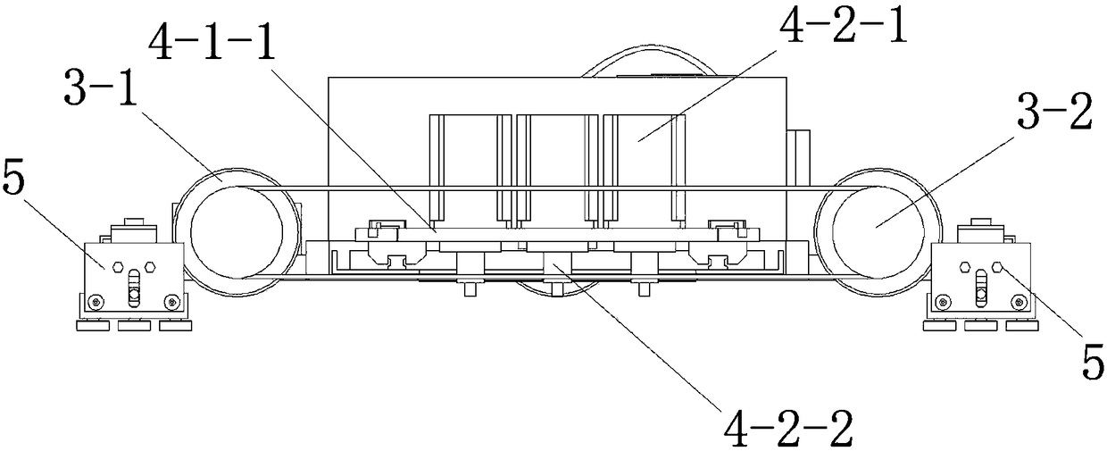 Steel rail fat edge milling device