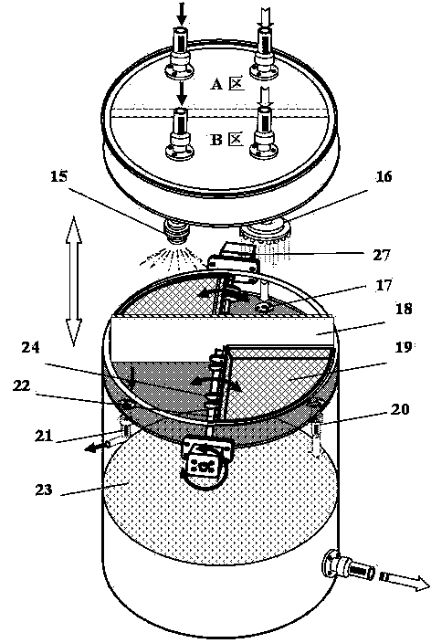 Honey filter unit and filter method thereof
