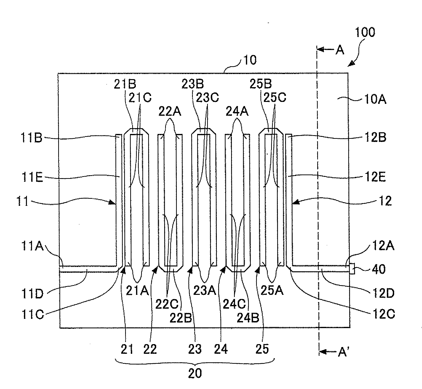 Antenna device and system including antenna device