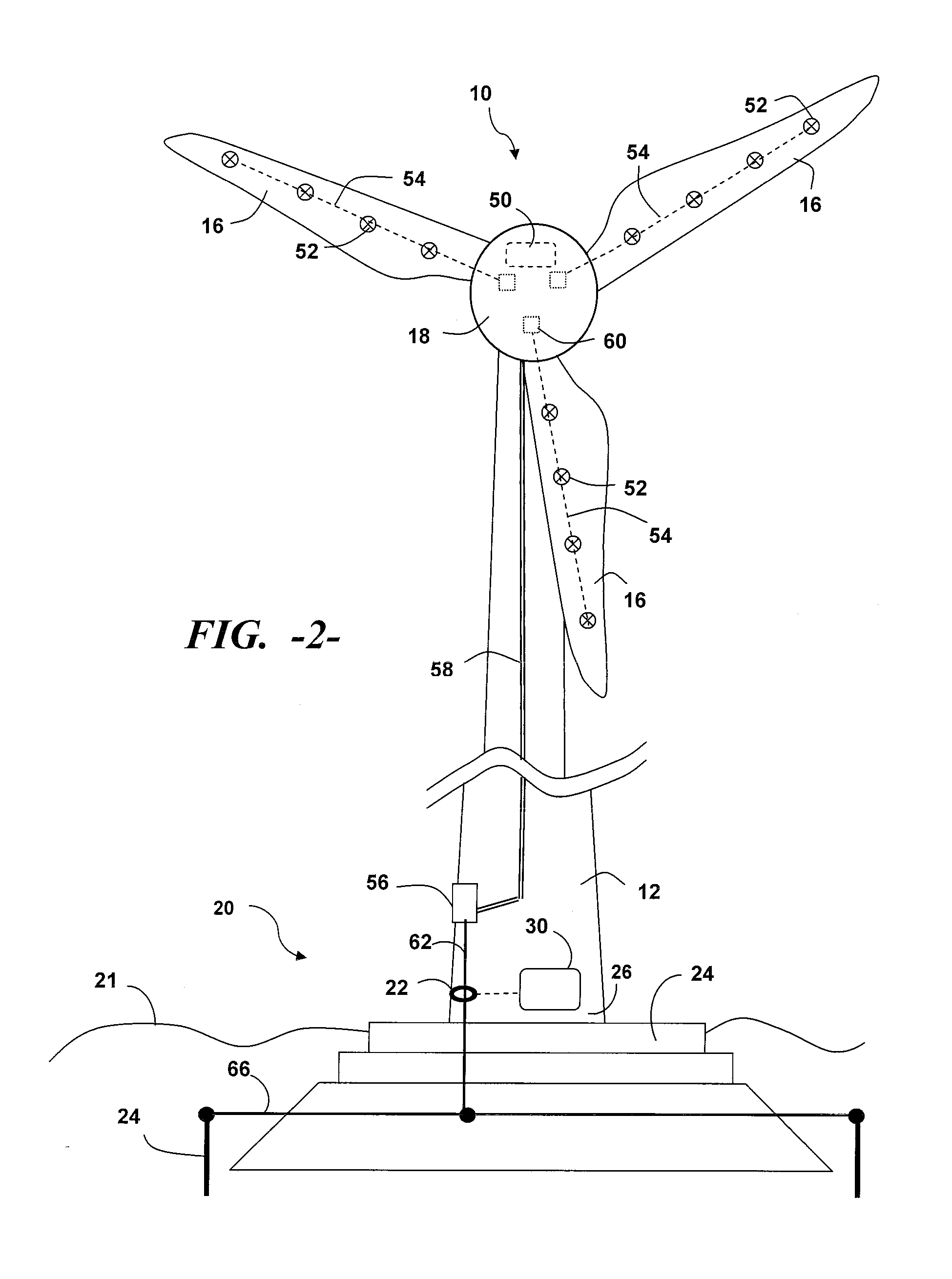 System and method for detecting lightning strikes on a wind turbine