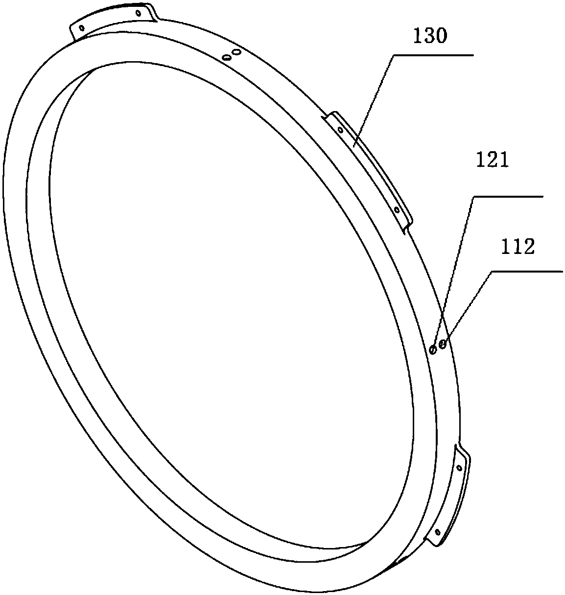 Cooling water tank for imaging device