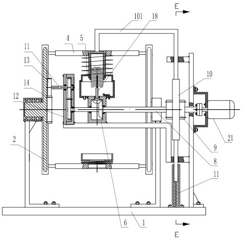 Pipe body inner wall cleaning machine