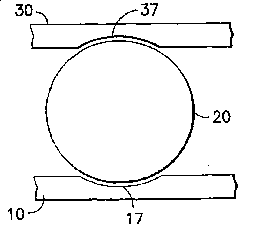 Fluid-containing cooling plate for an electronic component